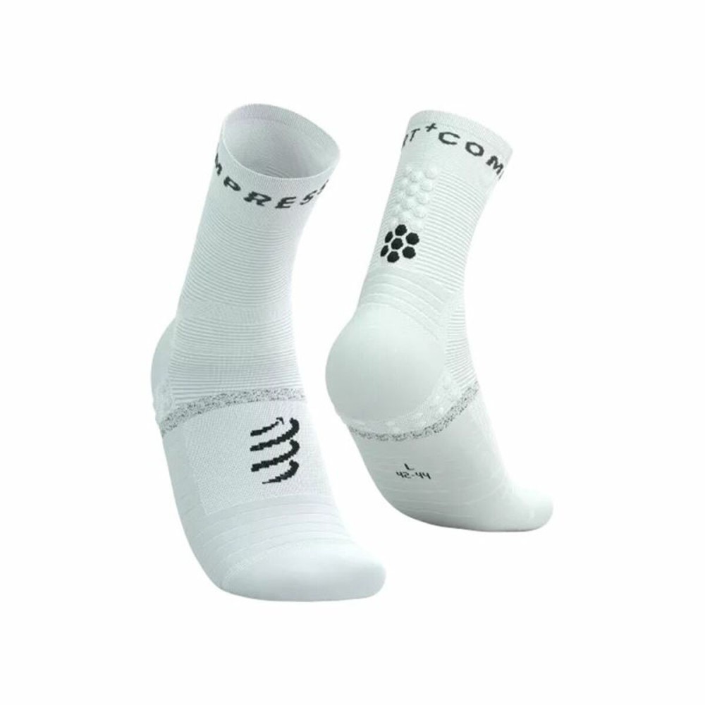 Sportsocken Compressport Pro Marathon Weiß