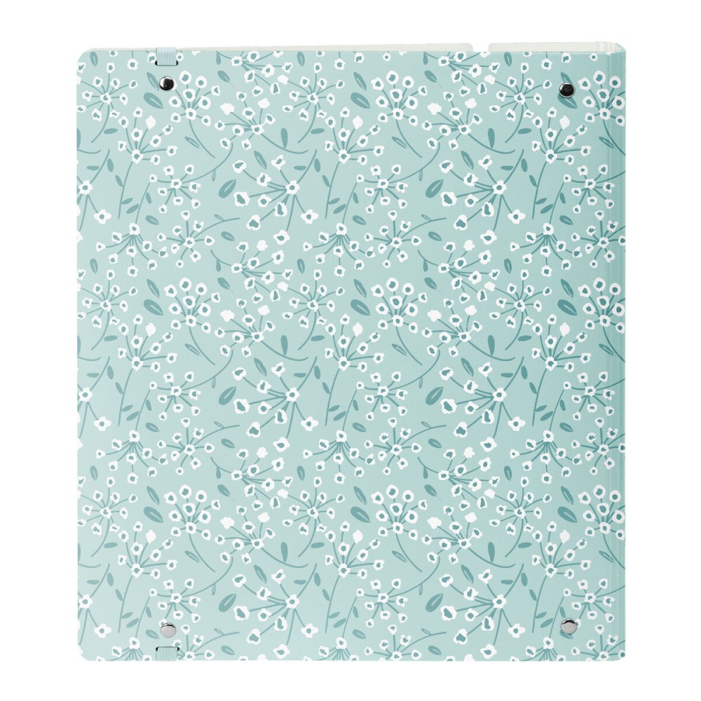 Ring binder Safta Light blue flowers