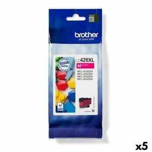 Cartouche d'encre originale Brother LC426XLM Magenta (5 Unités)