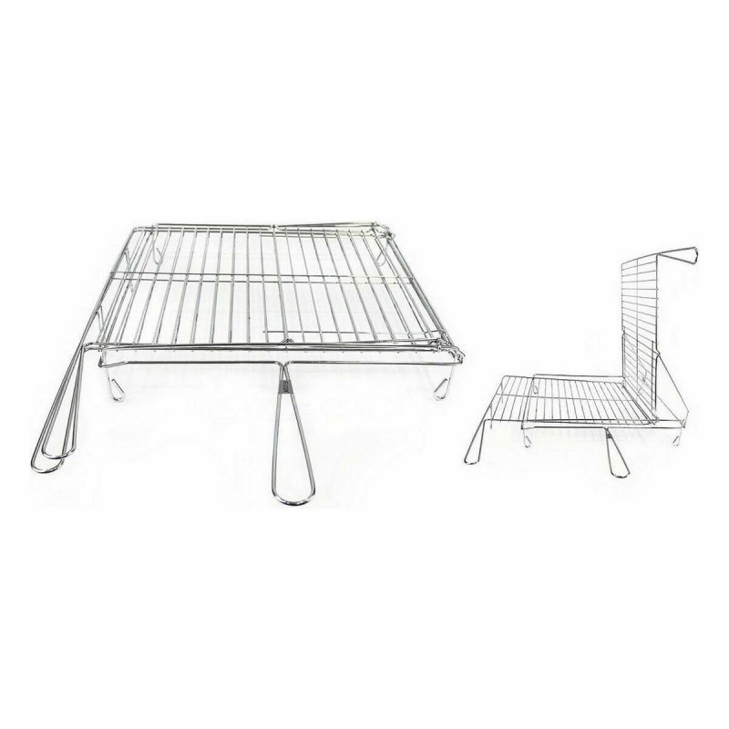 Grill Algon Chromed Rotating 40 x 45 x 10 cm (4 Units)