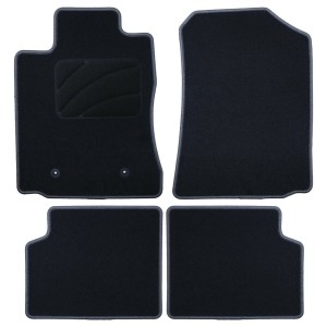 Auto-Fußmatten-Set OCC Motorsport OCCTY0014GD Schwarz Dunkelgrau Toyota Corolla Samt
