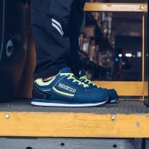 Chaussures de course Sparco GYMKHANA DANI Jaune Bleu Blue marine