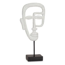 Figurine Décorative Gift Decor Blanc Visage 19,5 x 38 x 10,5 cm