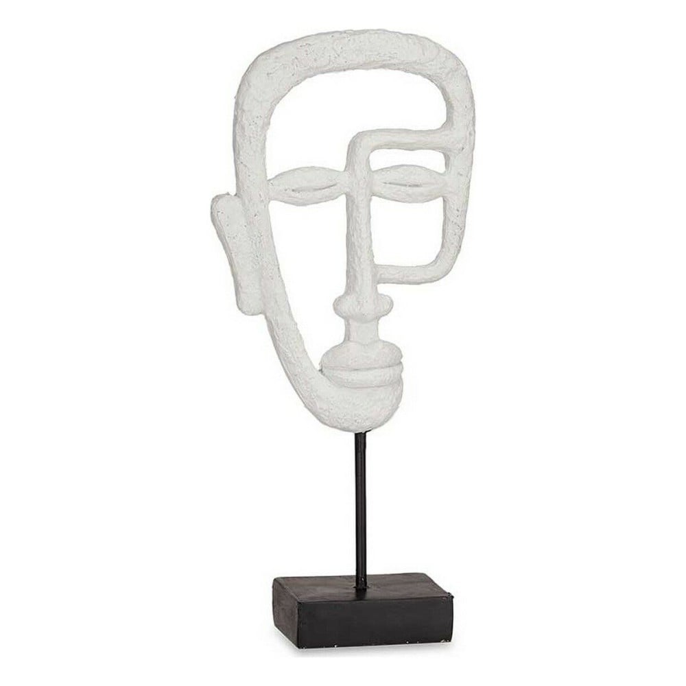 Deko-Figur Gift Decor Weiß Gesicht 19,5 x 38 x 10,5 cm