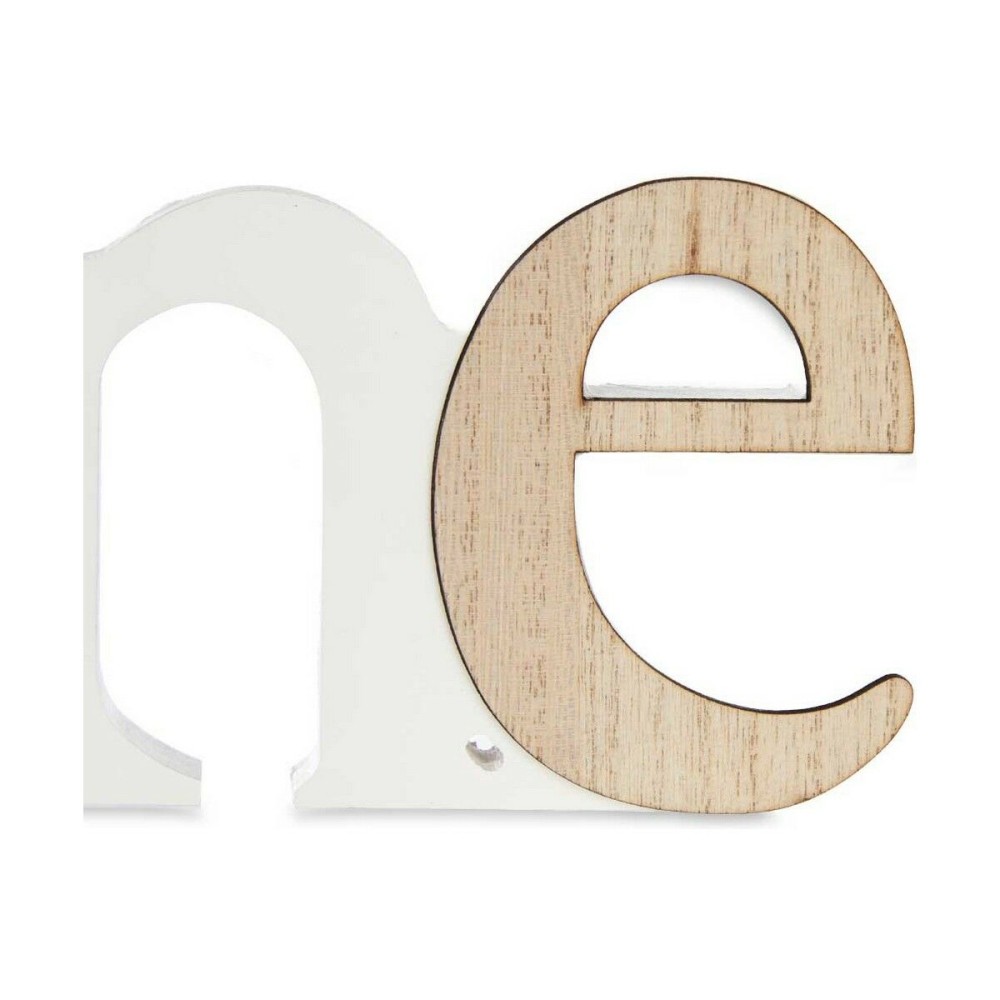 Cadre photo Gift Decor Home Blanc Marron Bois MDF (6 Unités)