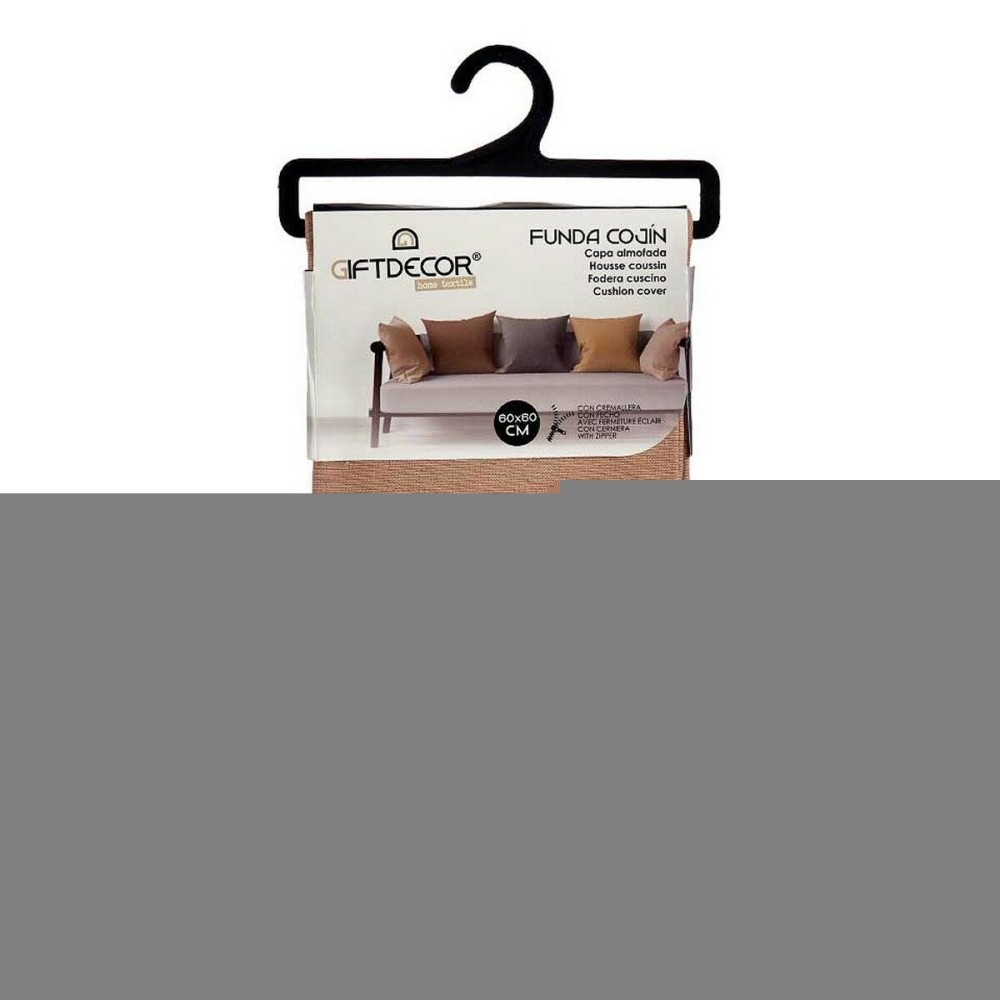 Housse de coussin Gift Decor Marron 60 x 0,5 x 60 cm