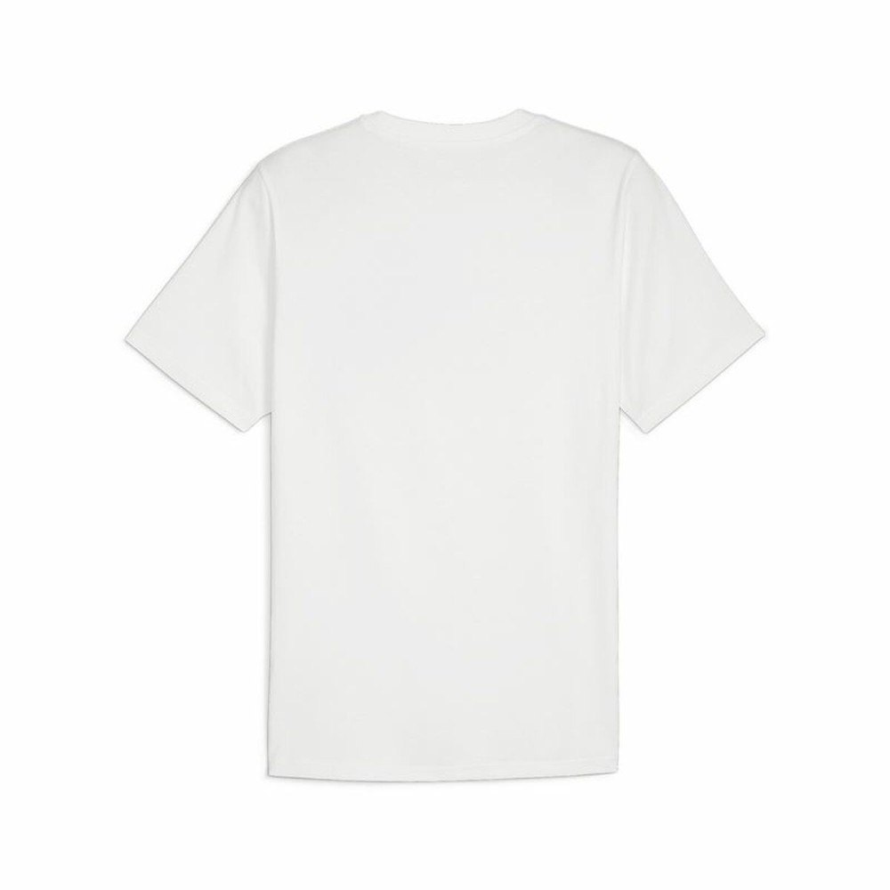 T-shirt à manches courtes homme Puma Essentials+ AB Blanc