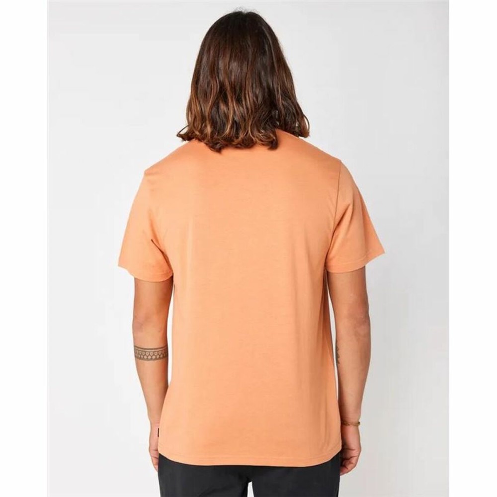 Herren Kurzarm-T-Shirt Rip Curl Desti Animals Orange