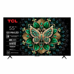 TV intelligente TCL 55C6K 55 55" 4K Ultra HD HDR QLED QD Mini LED