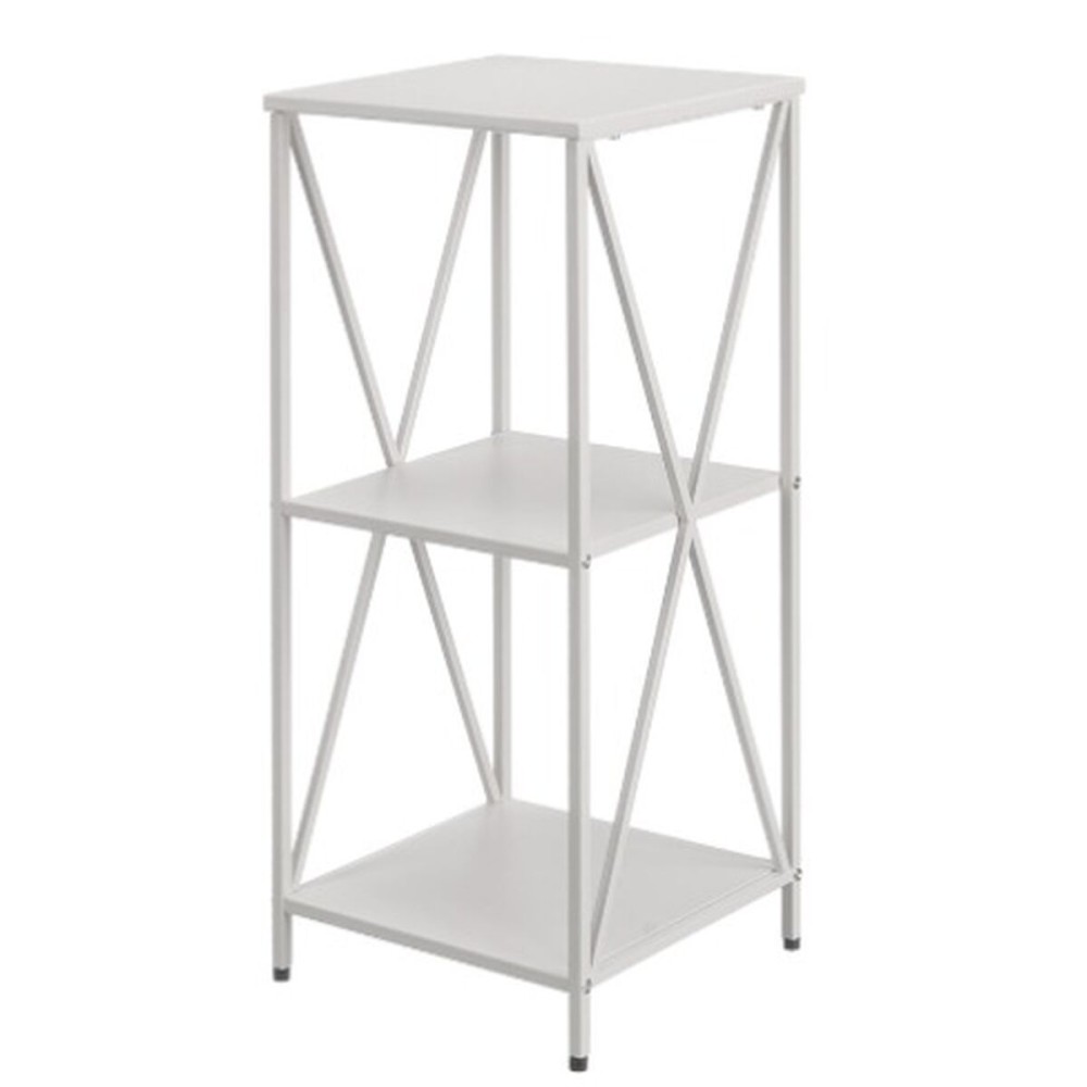 Regal Gift Decor Grau Metall 33 x 33 x 75 cm