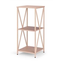 Regal Gift Decor Braun Metall 33 x 33 x 75 cm