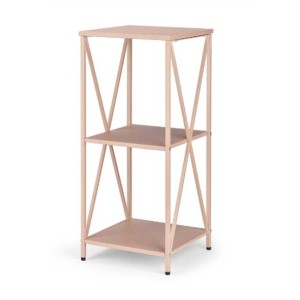 Regal Gift Decor Braun Metall 33 x 33 x 75 cm