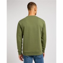 Men’s Sweatshirt without Hood Lee Wobbly Khaki