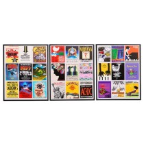 Toile Gift Decor Musique 40 x 2 x 50 cm (6 Unités)