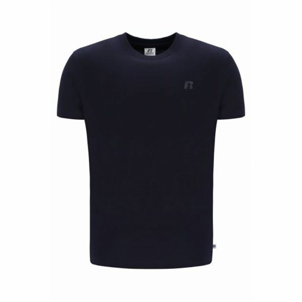 Men’s Short Sleeve T-Shirt Russell Athletic Navy Blue