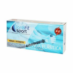 Bande de résistance élastique LongFit Sport F2 Bleu (4 Unités)