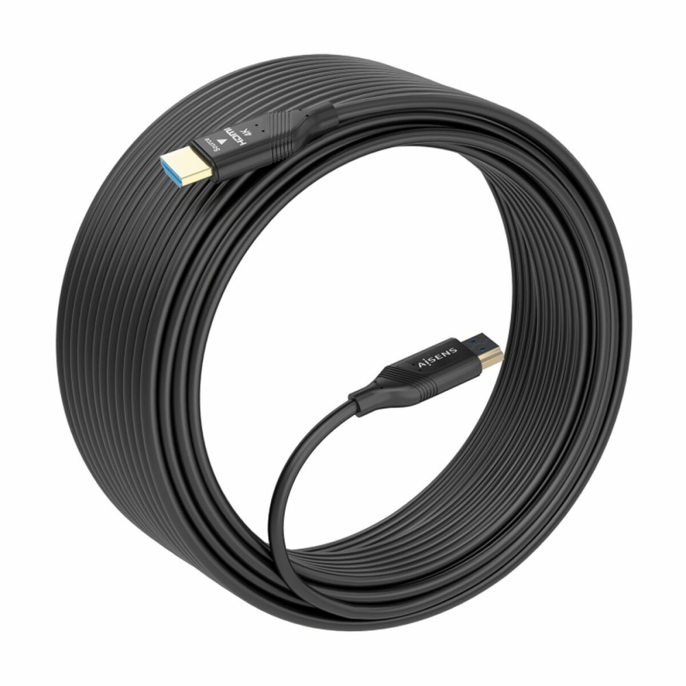 HDMI Cable Aisens A148-0931 Black 25 m