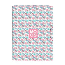 Ring binder Moos Flores Multicolour A4 26 x 33.5 x 2.5 cm