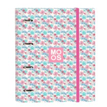 Ring binder Moos Flores Multicolour 27 x 32 x 3.5 cm