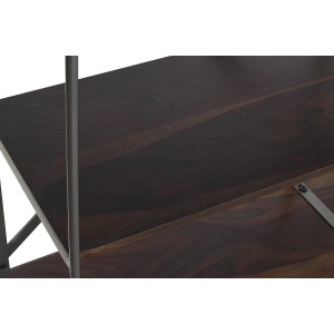 Regal Home ESPRIT Schwarz natürlich Holz Metall 213 x 43 x 220 cm