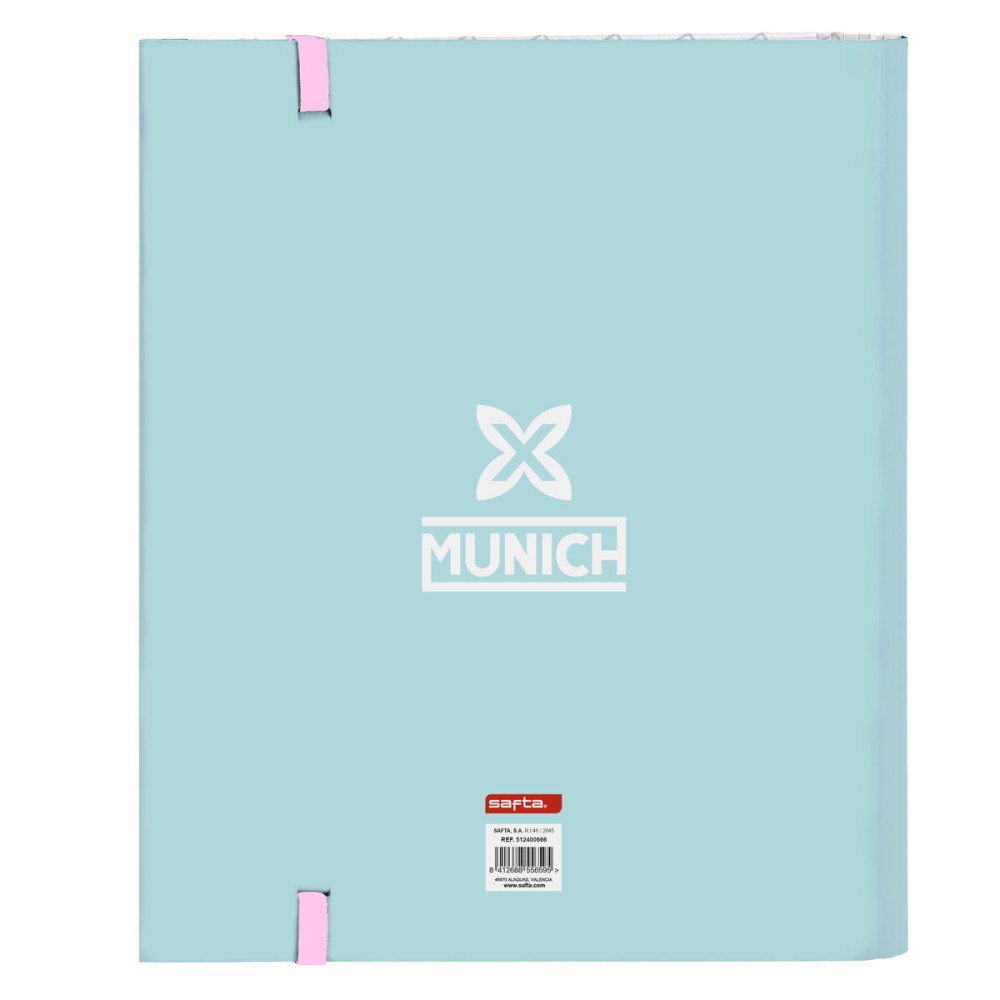 Ring binder Munich Heaven Sky blue 27 x 32 x 3.5 cm