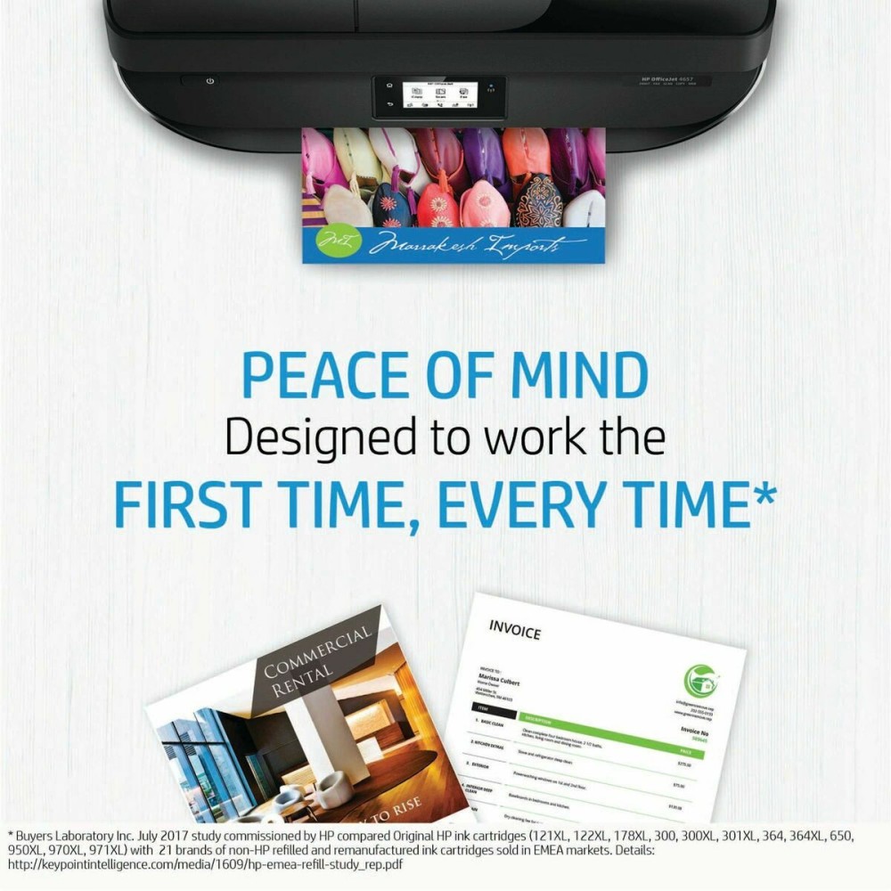 Original Ink Cartridge HP 6ZA17AE Black