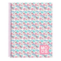 Carnet Moos Flores Multicouleur A4 120 Volets