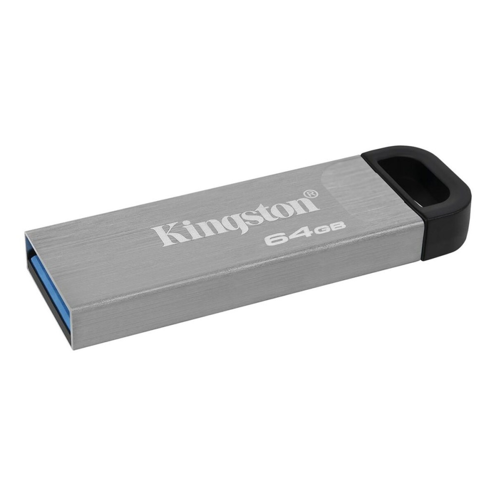 USB Pendrive Kingston DTKN/64GB Schwarz Stahl 64 GB (1 Stück)