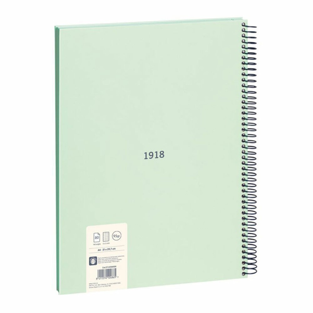 Carnet Milan 430 Vert