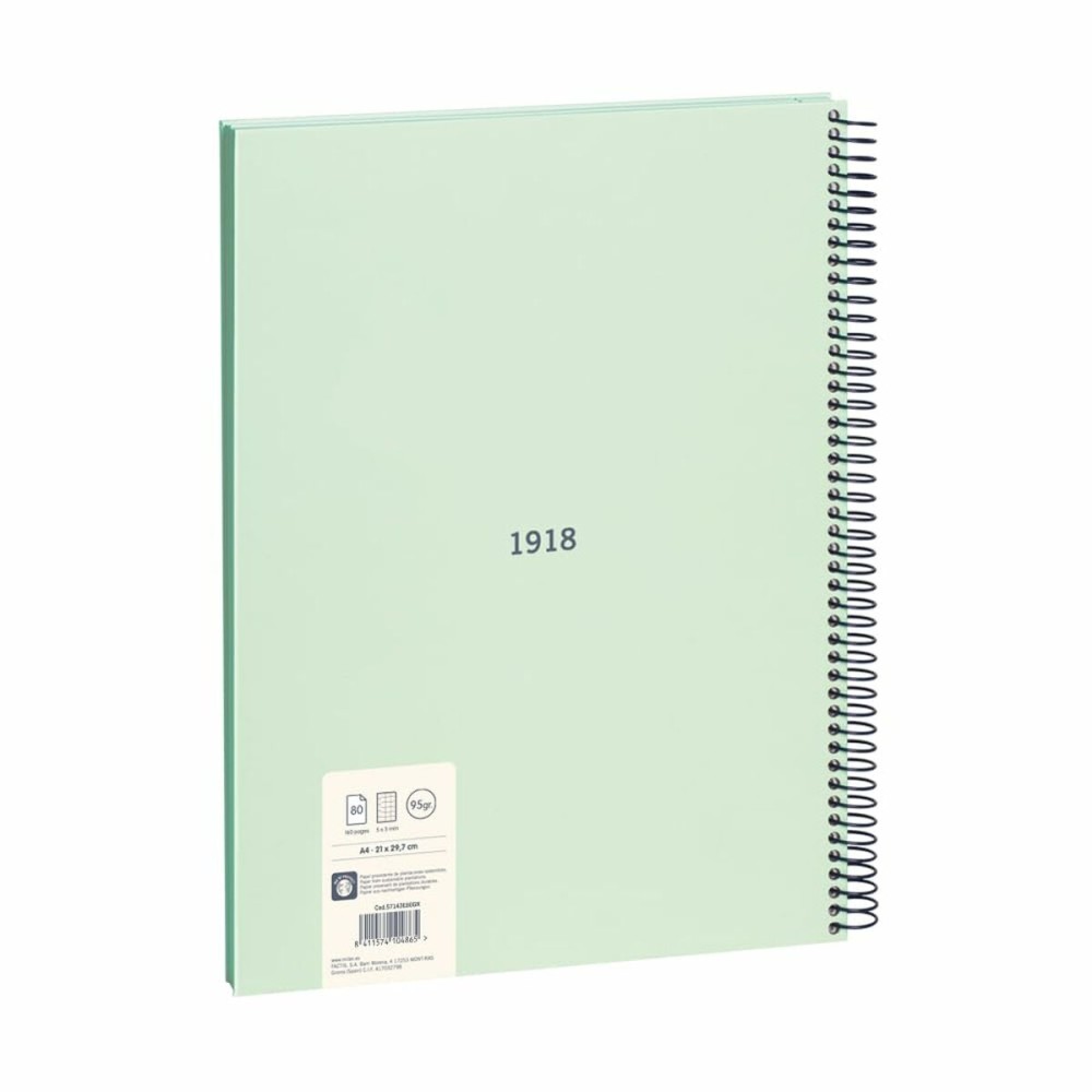 Carnet Milan 430 Vert