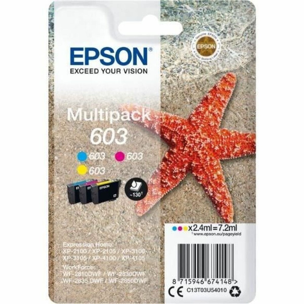 Cartouche d'encre originale Epson 603 Cyan/Magenta/Jaune