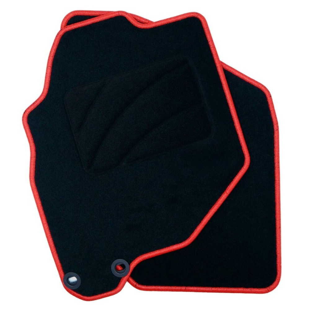 Car Floor Mat Set OCC Motorsport OCCHN0022RD Red 5 Pieces