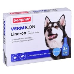 Nahrungsergänzungsmittel Beaphar VERMIcon Line-on Dog M Antiparasiten