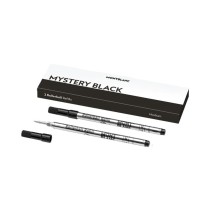 Recharge pour stylo Montblanc MISTERY BLACK Noir 2 Unités