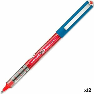 Flüssigtintenstift Uni-Ball ROLLERBALL EYE OCEAN CARE 0,7 mm Rot (12 Stück)