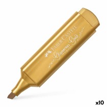 Highlighter Faber-Castell TEXTLINER 46 Golden (10 Units)