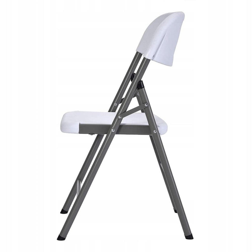 Marbueno Klappstuhl Resina Weiß 44x53x83 cm Catering, Strand und Camping 10531