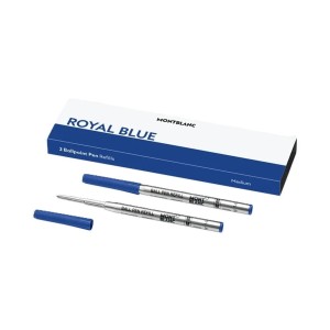 Refill for ballpoint pen Montblanc ROYAL BLUE Blue 2 Units