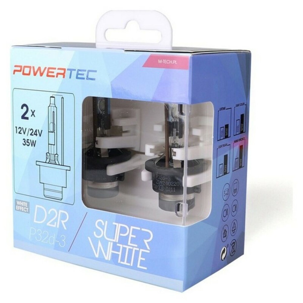 Car Bulb MTECPTZSWD2S-DUO M-Tech MTECPTZSWD2S-DUO D2S 35W 12/24V (2 Pieces)