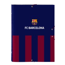 Classeur F.C. Barcelona 24/25 Bordeaux Blue marine A4 26 x 33.5 x 4 cm