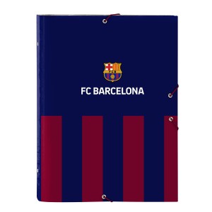 Classeur F.C. Barcelona 24/25 Bordeaux Blue marine A4 26 x 33.5 x 4 cm