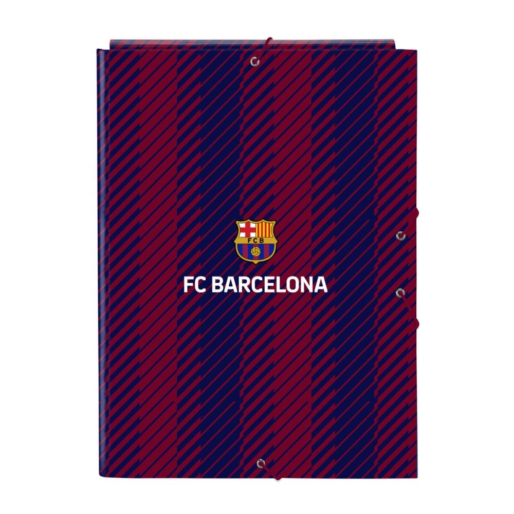 Classeur F.C. Barcelona 24/25 Bordeaux Blue marine A4 26 x 33.5 x 2.5 cm