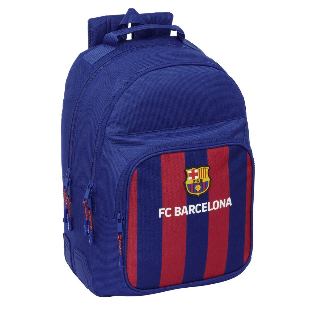 Cartable F.C. Barcelona 24/25 Bordeaux Blue marine 32 x 42 x 15 cm