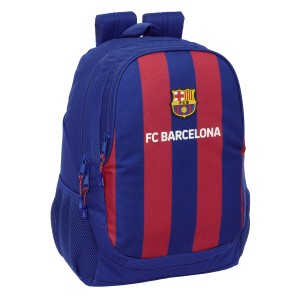 Schulrucksack F.C. Barcelona 24/25 Granatrot Marineblau 32 x 44 x 16 cm