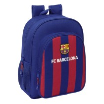 Schulrucksack F.C. Barcelona 24/25 Granatrot Marineblau 32 x 38 x 12 cm