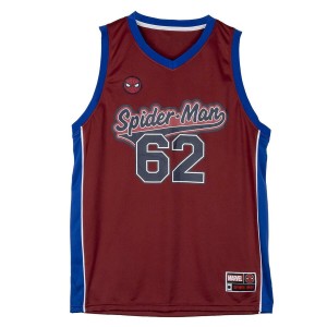 Basketball shirt Spider-Man Red Unisex