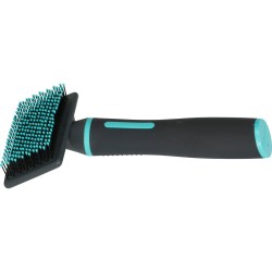 Dog Brush Zolux Anah Medium Soft Multicolour Turquoise