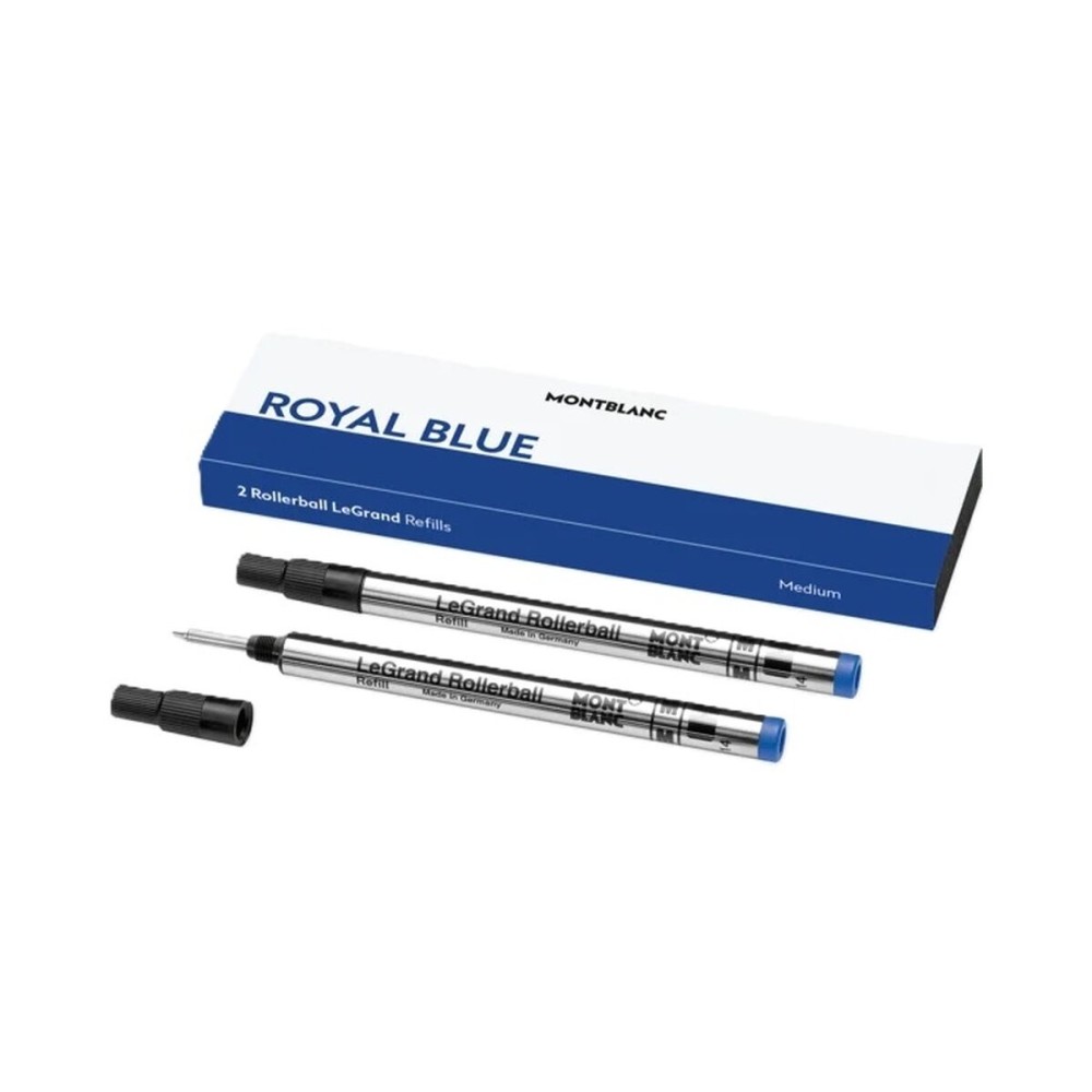 Recharge pour stylo Montblanc ROYAL  BLUE Bleu 2 Unités (2 Unités)