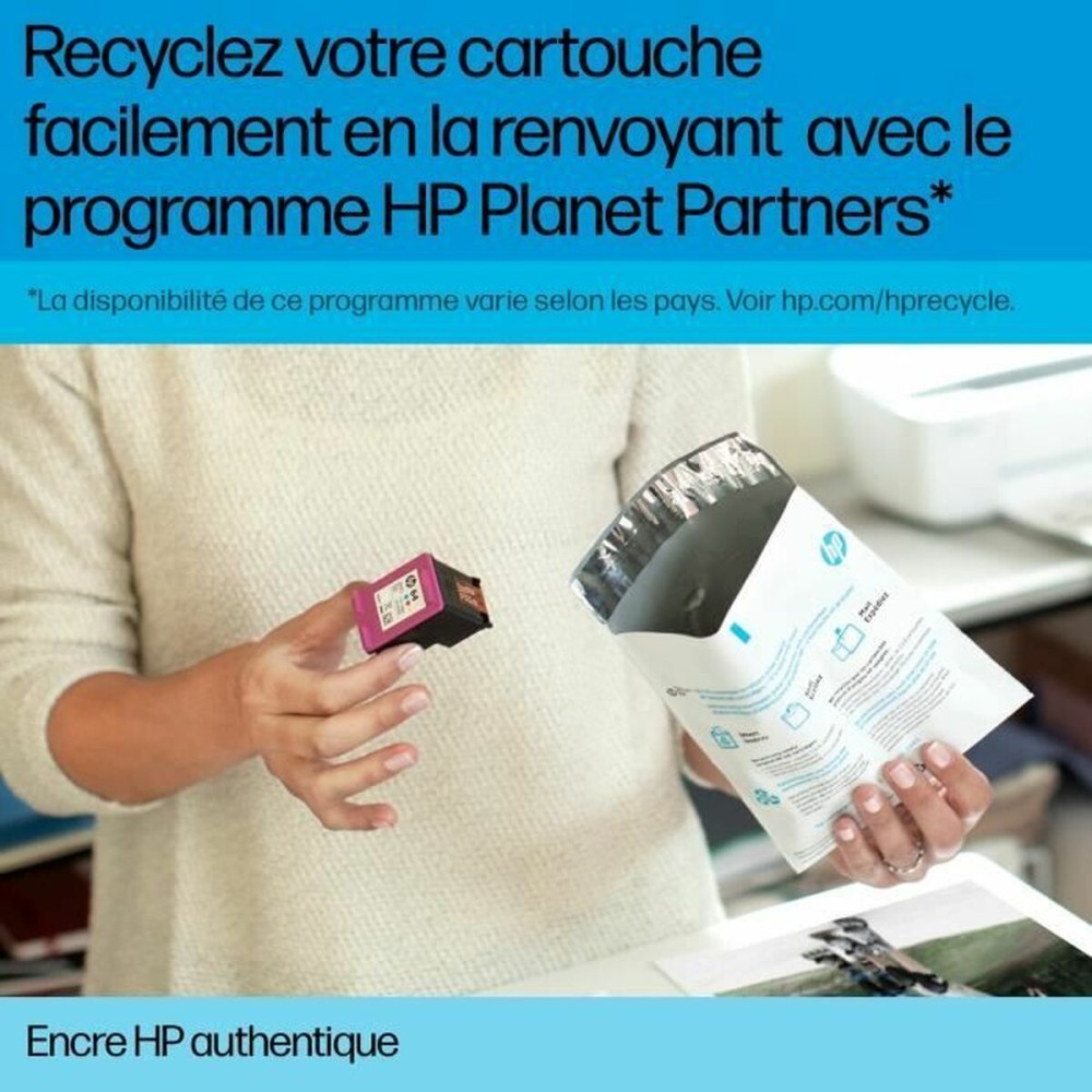 Cartouche d'encre originale HP 308 Noir Cyan/Magenta/Jaune (1 Unité)