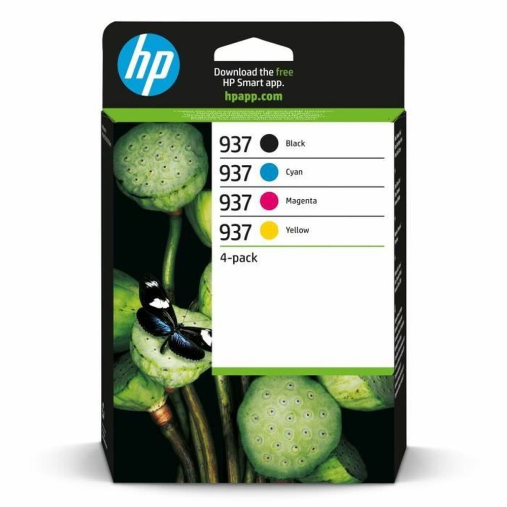 Original Ink Cartridge HP 937 (4 Units)